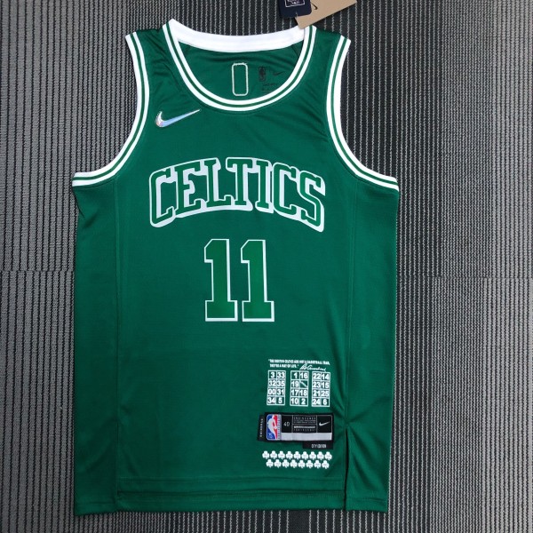 Retro Boston Celtics City Edition Green #11 IRVING  1:1 Quality NBA Jerseys  2022