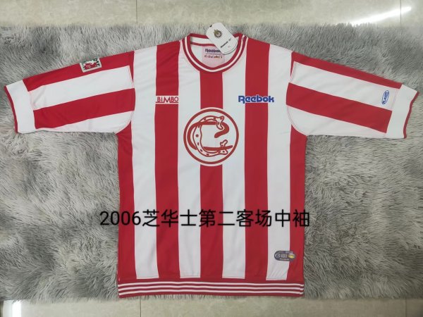 Retro  Chivas 100 Year Champion  Long Sleeve 1:1 Quality Soccer Jersey   2006