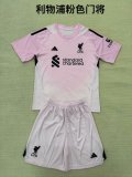 Liverpool   goalkeeper  Fans 1:1 Quality Soccer Jersey   25-26 (kids and man )