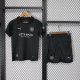 Manchester City Third Away  With Pants Sets  fans 1:1 Quality Soccer Jersey   25-26
