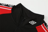 Retro Manchester United Training  Tracksuit  Black 1:1 1998-1999