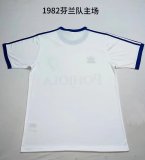 Retro Finland home 1:1 Quality Soccer Jersey  1982