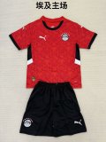 Egypt home fans 1:1 Quality Soccer Jersey   have kids  (16-2XL)   24-25