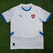 Czech Republic  away Fans 1:1 Quality Soccer Jersey  24-25