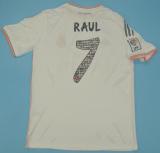 Retro  Real Madrid Home  1:1 Quality Soccer Jersey  2013-2014