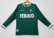 Retro Deportivo Long  away fans 1:1 Quality Soccer Jersey   1999-2000