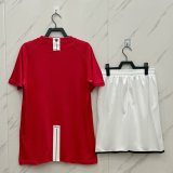 Retro  Manchester United Home Champion  Kits Suit   1:1 Quality Soccer Jersey 2007-2008