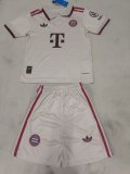 Bayern Munich third away  Kids 1:1 Quality Soccer Jersey   24-25