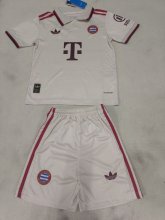 Bayern Munich third away  Kids 1:1 Quality Soccer Jersey   24-25