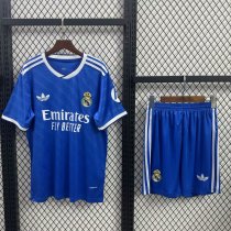 Real Madrid Third Away With Pants Sets  Fans  1:1 Quality Soccer Jersey    25-26