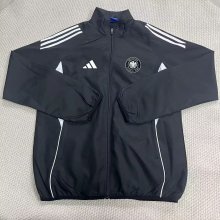 Germany Windbreaker  Black 1:1 Quality Soccer Jersey  25-26