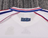 Retro France  away Kids 1:1 Quality Soccer Jersey  1998