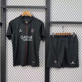 PSG Paris Third Away Fans With Pants Sets 1:1 Quality Soccer Jersey   25-26