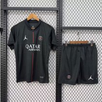 PSG Paris Third Away Fans With Pants Sets 1:1 Quality Soccer Jersey   25-26