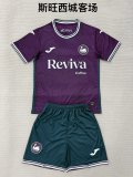 Swansea City Away  Fans 1:1 Quality Soccer Jersey   25-26 (kids and man )
