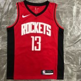 Houston Rockets Red #13 HARDEN 1:1 Quality NBA  Season Jerseys 2021