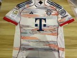 #25 MULLER Bayern Munich  away fans  1:1 Quality Soccer Jersey  25-26