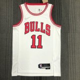 Chicago Bulls White #11 DEROZAN 1:1 Quality NBA  Season Jerseys  75 Year