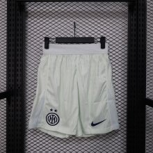 Inter Milan  Pants   Away White Player  1:1 Quality Soccer Jersey   25-26
