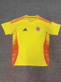 Colombia Home Fans   1:1 Quality Soccer Jersey  24-25