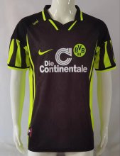Retro Dortmund Away fans 1:1 Quality Soccer Jersey  1996-1997
