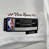 San Antonio Spurs City Edition White #2 LEONARD 1:1 Quality NBA  Season Jerseys 2024