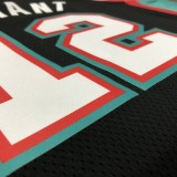 Memphis Grizzlies Retro Black #12 MORANT 1:1 Quality NBA Jerseys 2021