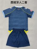Espanyol Away Kids Fans  (Kids and Man ) 1:1 Quality Soccer Jersey  25-26
