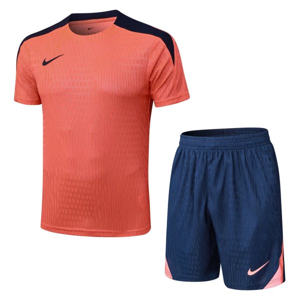 Nike Sets  Red 1:1 Quality Soccer Jersey  25-26