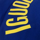 Golden State Warriors Blue V-Neck #9 IGUODALA 1:1 Quality NBA Season Jerseys 75 Year