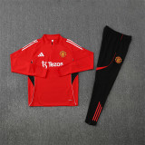 Manchester United Training Tracksuit Red (Kids And Man )  1:1  25-26