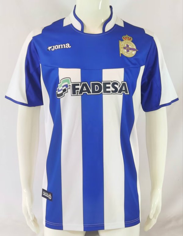 Retro Deportivo home fans  1:1 Quality Soccer Jersey   2003-2004
