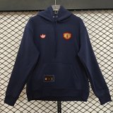 Manchester United Hoodie Black Blue Green  Red  Grey  White Jacket  Tracksuit  1:1 Quality Soccer Jersey  25-26