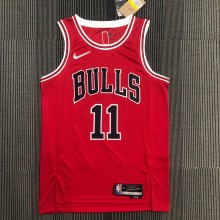 Chicago Bulls Red #11 DEROZAN 1:1 Quality NBA  Season Jerseys  75 Year