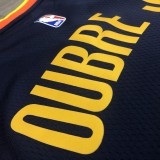Golden State Warriors  V-neck Black City  Edition #12 OUBRE JR. 1:1 Quality NBA Season Jerseys 2021