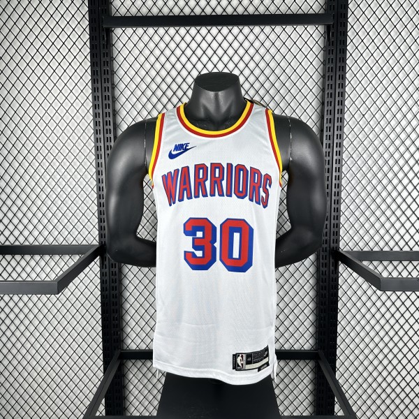 Golden State Warriors  RETRO  #30 CURRY NBA Jerseys  2025