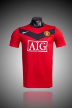 Retro  Manchester United Home 1:1 Quality Soccer Jersey 2009-2010