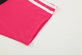 Retro Real Madrid Training  Pink 1:1 Quality Soccer Jersey   2014-2015