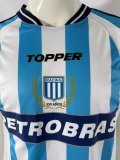 Racing  Home  Fans 1:1 Quality Soccer Jersey   2003-2004