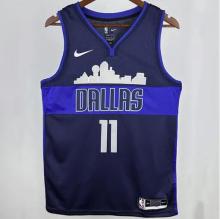 Mavericks IRVING #11 Sapphire Blue NBA Jerseys 24-25