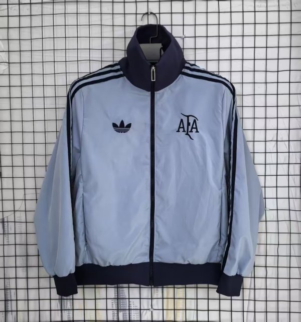 Retro 1995 Argentina  Windbreaker 1:1 Quality Soccer Jersey 25-26