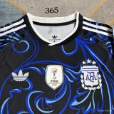 Argentina Away  Long Sleeve Fans  1:1 Quality Soccer Jersey 26-27（2026）