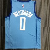 Houston Rockets City Edition  Blue #0 WESTBROOK 1:1 Quality NBA  Season Jerseys 2021