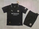 Manchester City Third Away  Kids 1:1 Quality Soccer Jersey   25-26