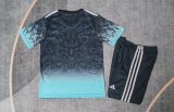 Liverpool blue Special Edition Kids 1:1 Quality Soccer Jersey   25-26