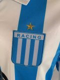 Racing  Home  Fans 1:1 Quality Soccer Jersey   2007-2008