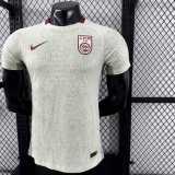 China Away Player 1:1 Quality Soccer Jersey  25-26