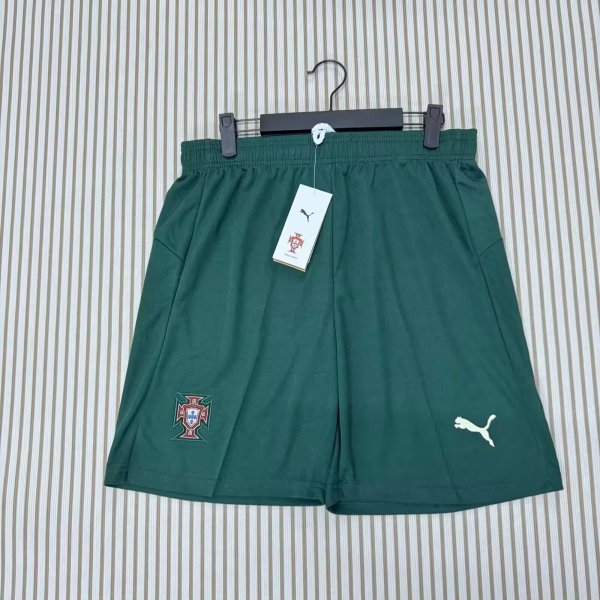 Portugal away  Fans Shorts Pants 1:1 Quality Soccer Jersey  26-27 (2026)