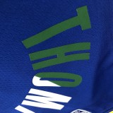 Golden State Warriors White Blue Mexico Retro #11 THOMPSON 1:1 Quality NBA Season Jerseys  75 Year