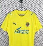 Retro  Villarreal  Home Fans 1:1 Quality Soccer Jersey   2008-2009
